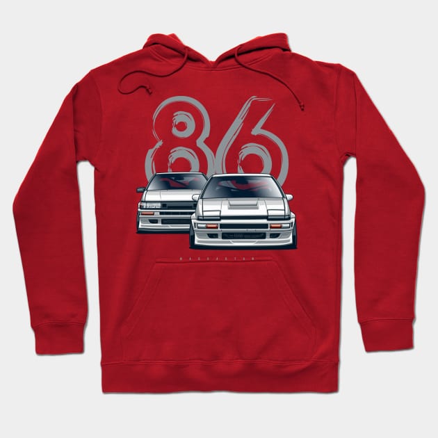 Trueno vs Levin Hoodie by Markaryan